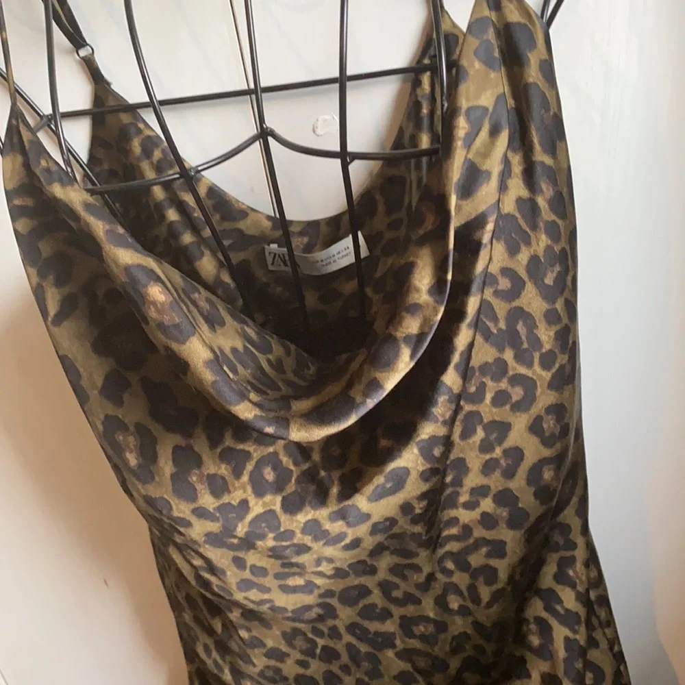 Zara animal print slip dress - Picture 7 of 10